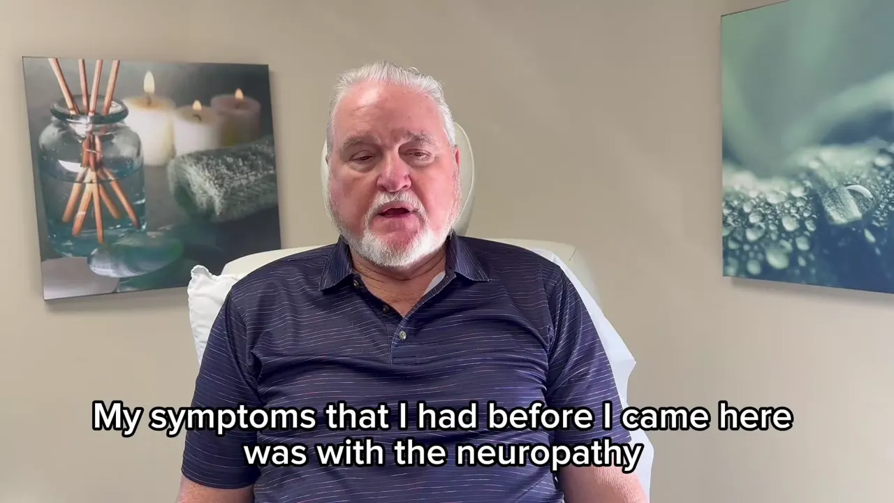 James Snider, patient at The Neuropathy & Healing Center