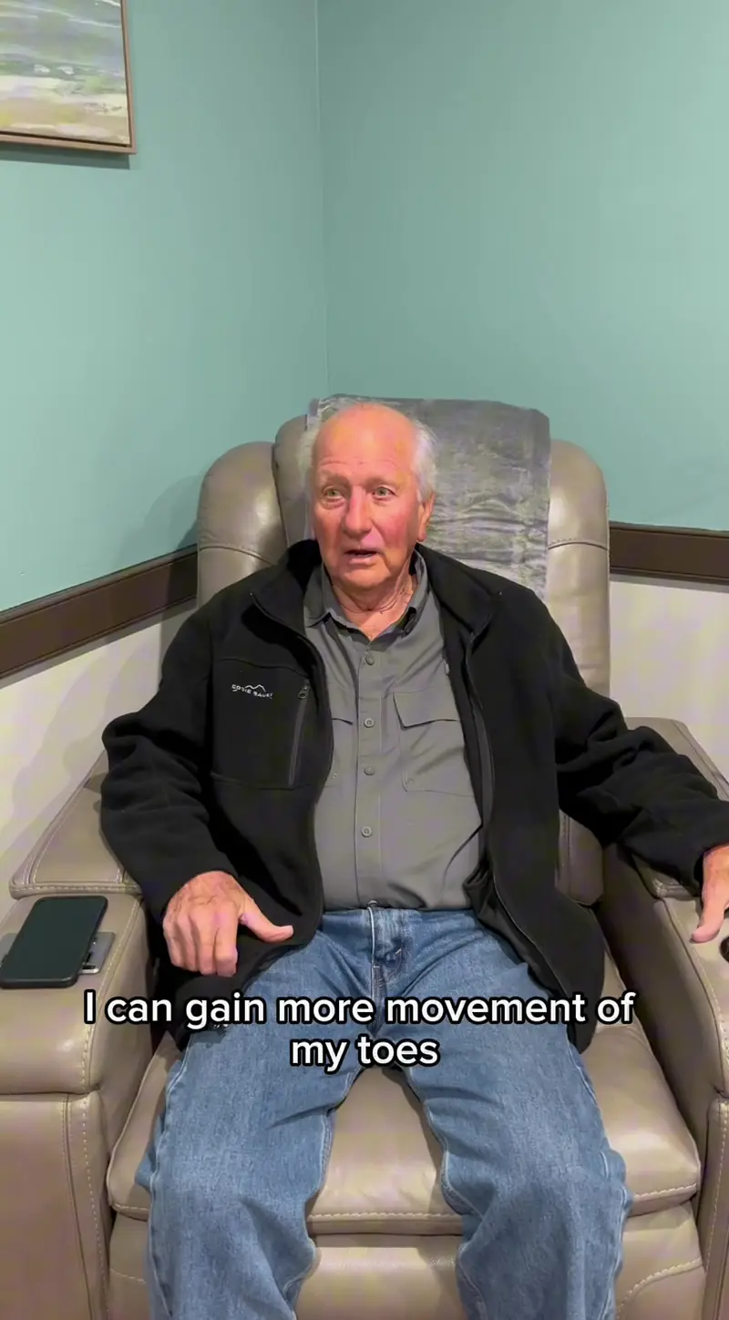 John Burke, patient at The Neuropathy & Healing Center