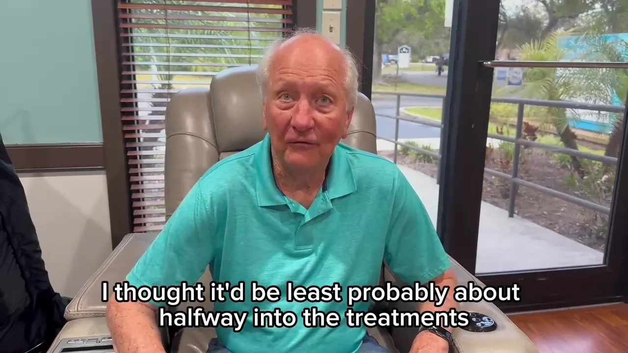 John Burke, patient at The Neuropathy & Healing Center
