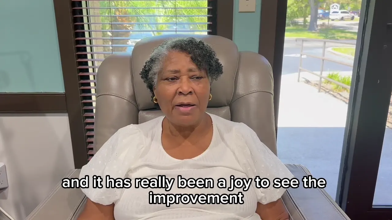 Levetta Parker, patient at The Neuropathy & Healing Center
