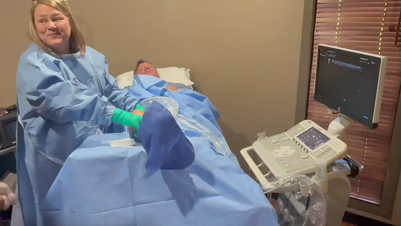 An Ultrasound-Guided Vein Procedure